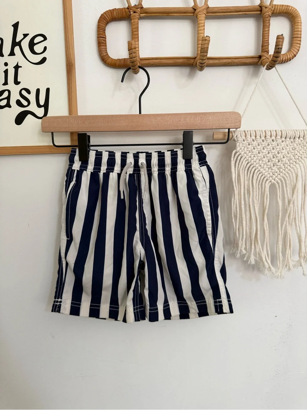 Crewcuts by J. Crew - size 5 - striped swimsuit
